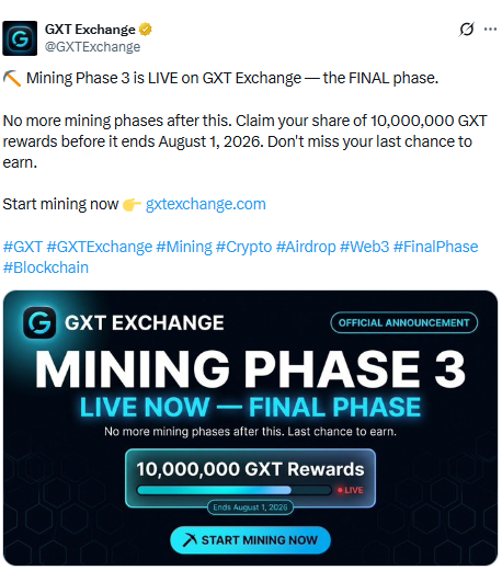 GXT Exchange mining