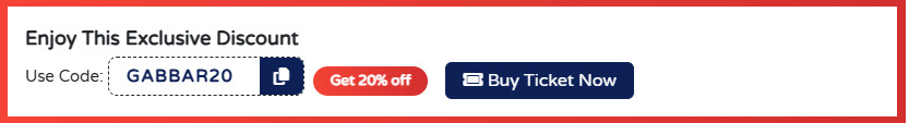 Ticket Promo Code