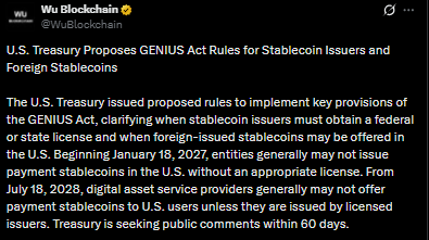 WuBlockchain Tweet WuBlockchain Tweet