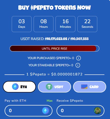 Pepeto and Little Pepe Risks