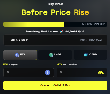 Official Remittix presale dashboard Official Remittix presale dashboard