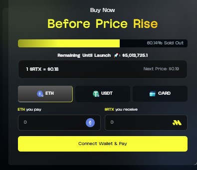 Remittix Presale Dashboard