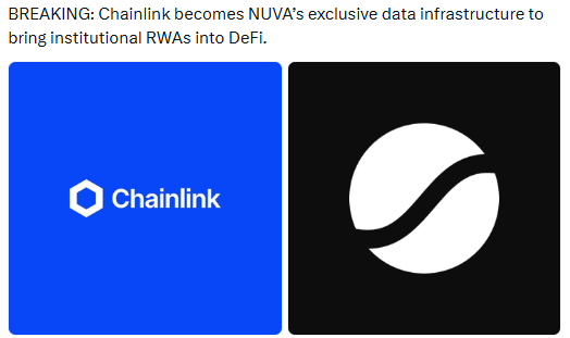 NUVA Names Chainlink 