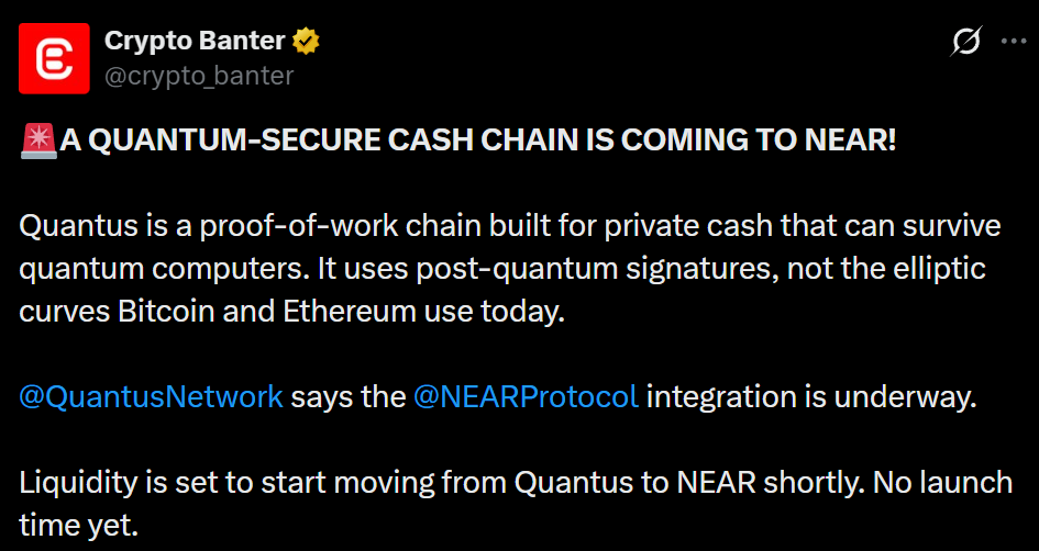 According to this post from Crypto Banter
