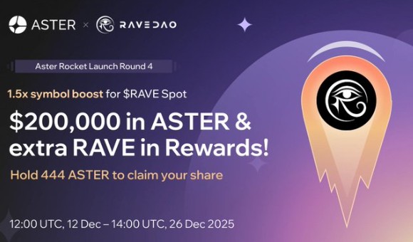 Aster DEX becomes the first platform to offer the RAVE