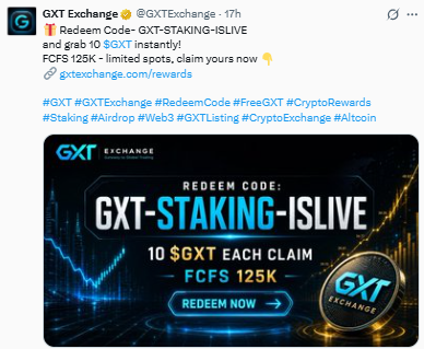 GXT-STAKING-ISLIVE, granting 10 free $GXT per claim GXT-STAKING-ISLIVE, granting 10 free $GXT per claim