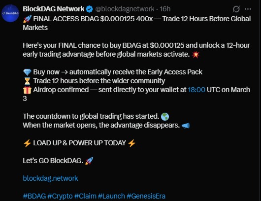 BlockDAG Network BlockDAG Network