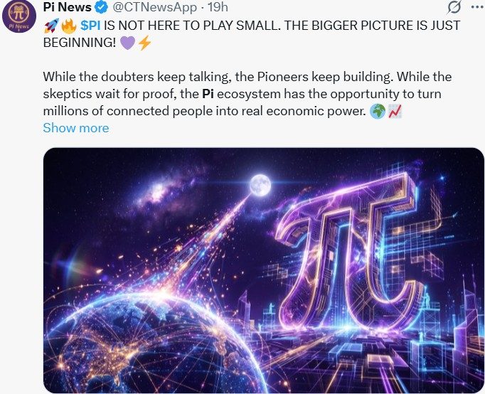 PI News: Community Stays Bullish on Pi Ecosystem