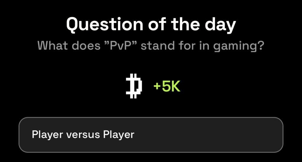 Question of the Day