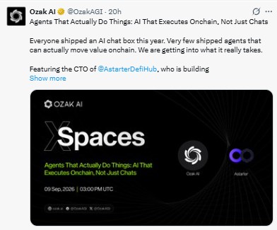 AI That Executes Onchain, Not Just Chats AI That Executes Onchain, Not Just Chats