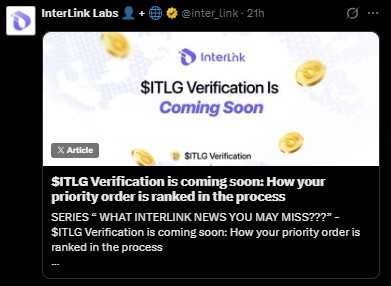 ITLG token verification