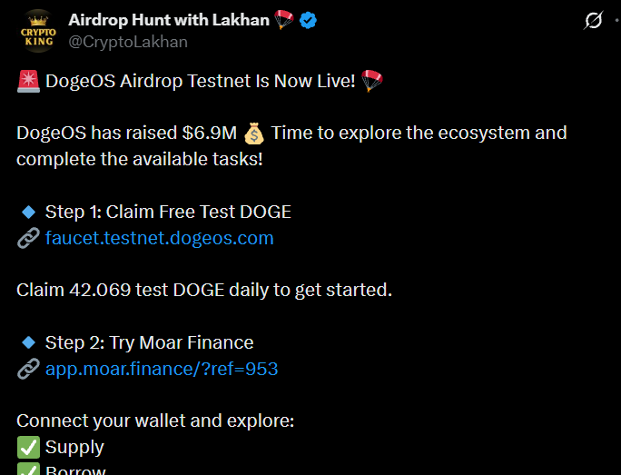 DogeOS Airdrop Confirmed? DogeOS Airdrop Confirmed?