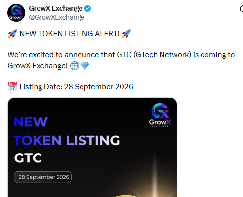 growx exchange tweet