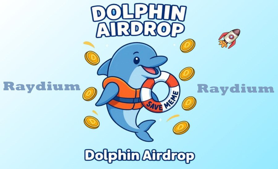 Dolphin Listing Airdrop Is Live Dolphin Listing Airdrop Is Live
