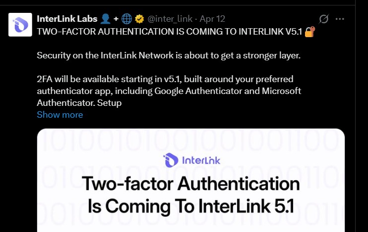 Interlink KYC verification and update