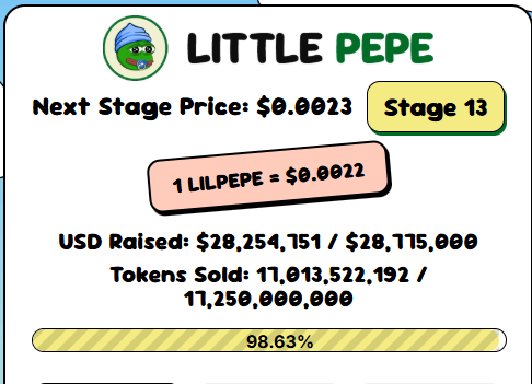 little pepe presale