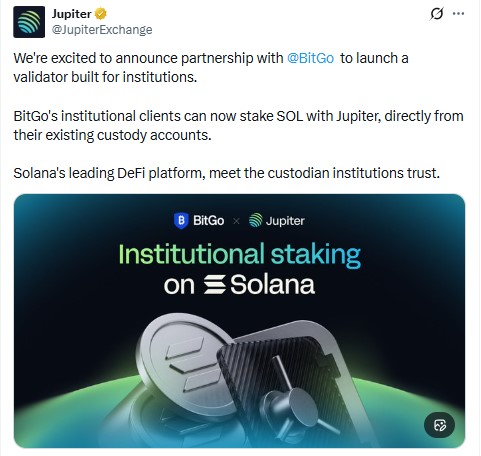 Jupiter Exchange X-Post Jupiter Exchange X-Post