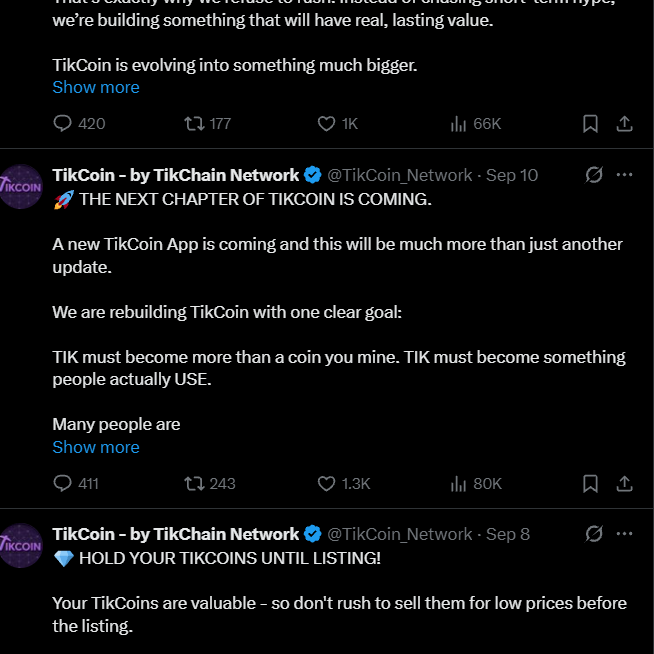 TikCoin Listing Date: What Is Confirmed for October 10? TikCoin Listing Date: What Is Confirmed for October 10?