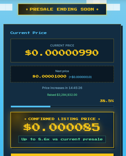 flappy presale price