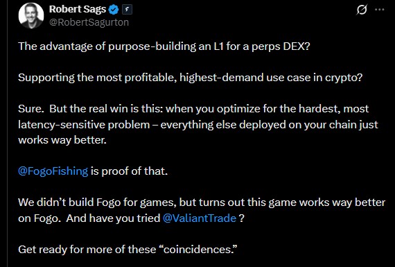 Fogo Founder Robert Sagurton