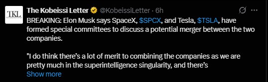 Is the SpaceX Tesla Merger Happening?