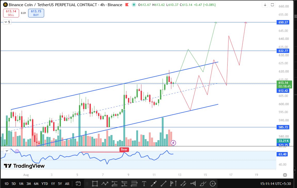 BNB technical analysis today BNB technical analysis today