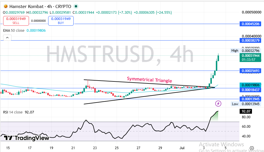 Hamster Kombat Technical Price Analysis Hamster Kombat Technical Price Analysis