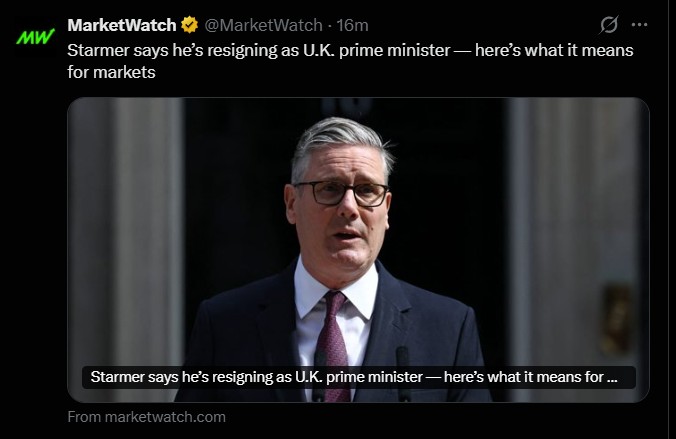UK Prime Minister Keir Starmer Resigned Just Now: Why? UK Prime Minister Keir Starmer Resigned Just Now: Why?