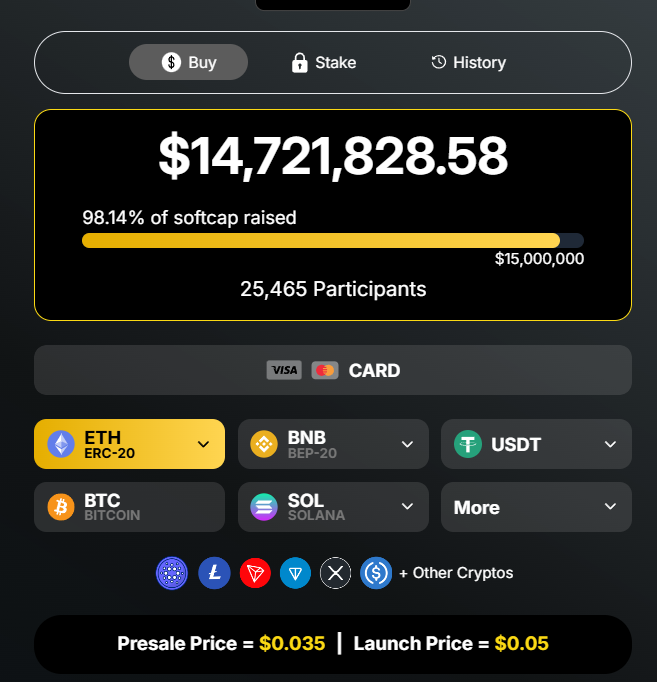 BlockchainFX presale 