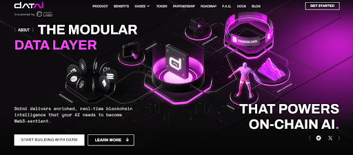 Datai Network decentralized data layer powering AI and analytics across blockchains Datai Network decentralized data layer powering AI and analytics across blockchains