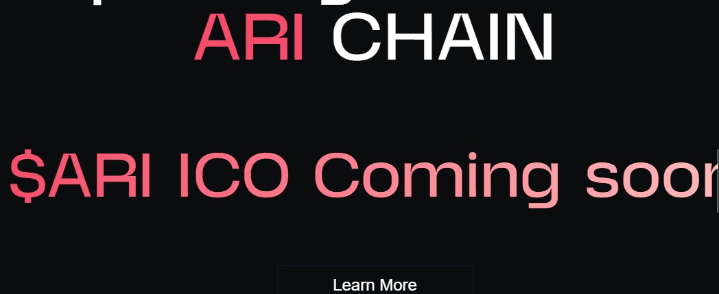 ARI Token ICO Coming Soon