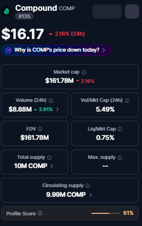 COMP Token Utility COMP Token Utility