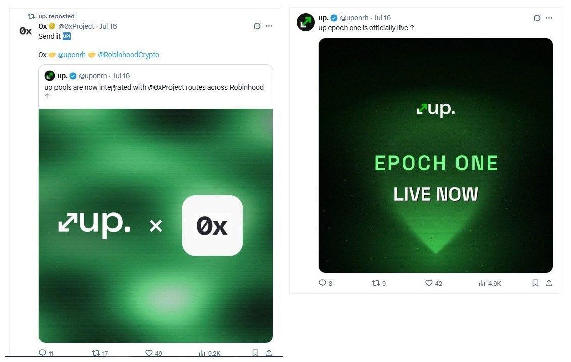 Official X Account (uponrh, 0xProject