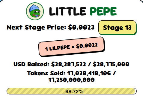little pepe live presale little pepe live presale