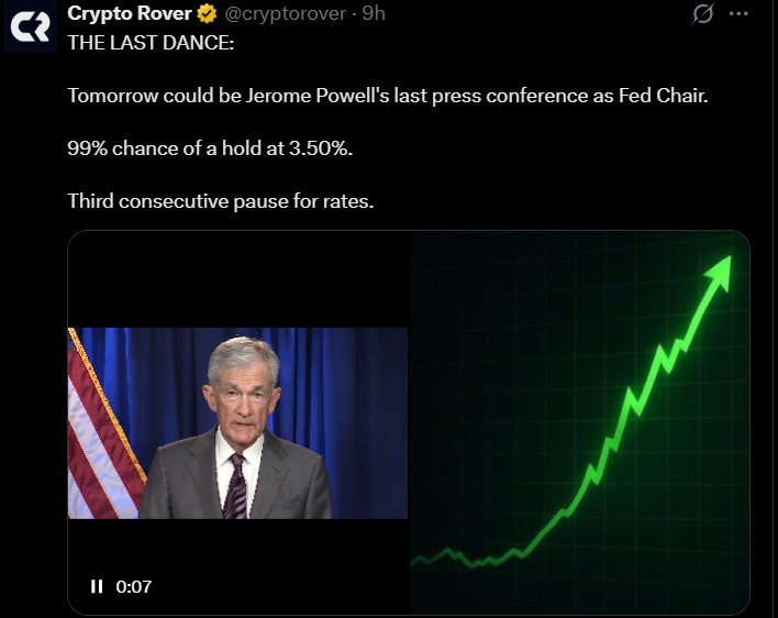 Jereme Powell Fed Chair Last Press Conference