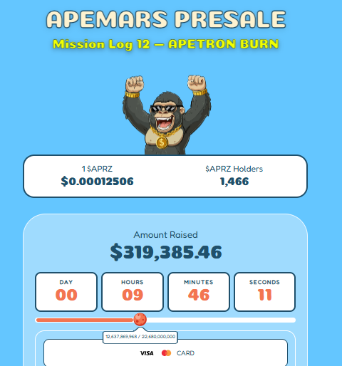apemars token price
