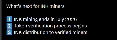cPen Update on INK mining