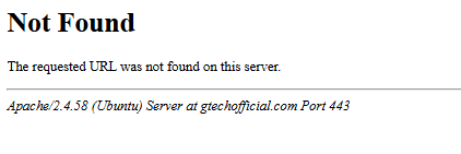 gtech not found page error gtech not found page error