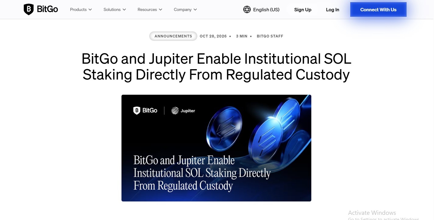 official BitGo announcement official BitGo announcement