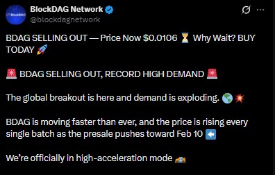 BlockDAG Presale date