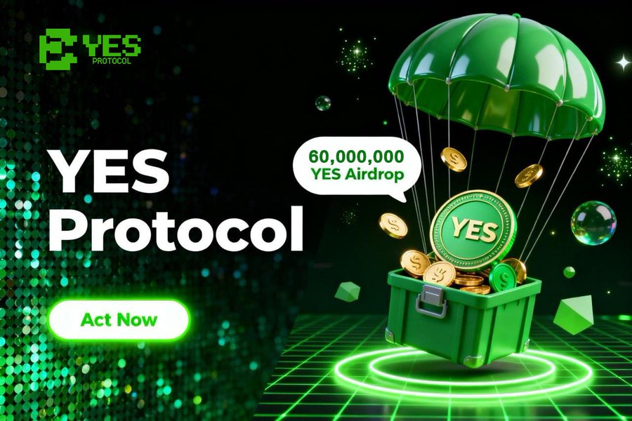 Yes Protocol ($YES) Airdrop – Earn Free Gaming Tokens Fast! Yes Protocol ($YES) Airdrop – Earn Free Gaming Tokens Fast!