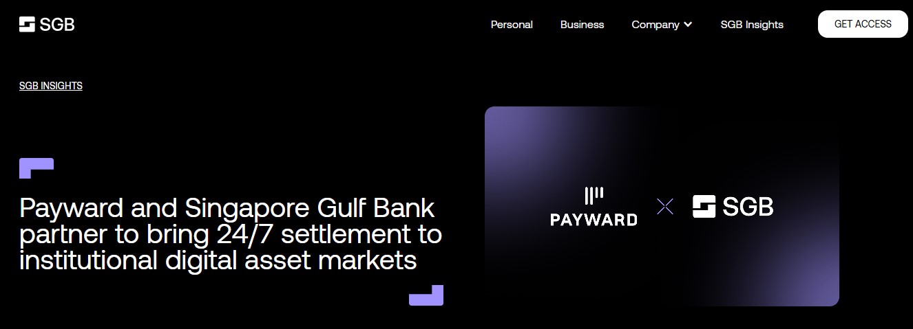Payward and Singapore Gulf Bank partner to bring 24/7 settlement Payward and Singapore Gulf Bank partner to bring 24/7 settlement