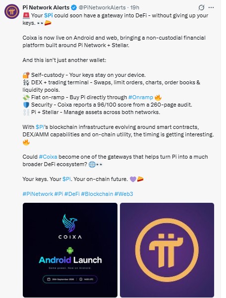 Pi Coin News: Coixa Wallet Launch Draws Attention Pi Coin News: Coixa Wallet Launch Draws Attention
