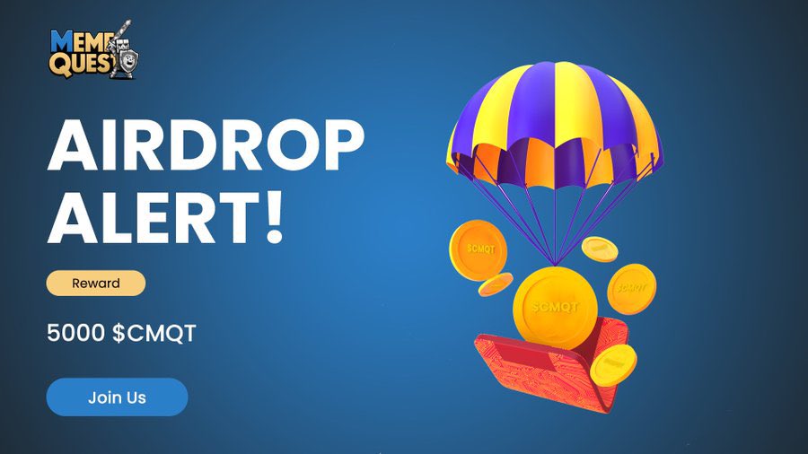 MemeQuest ($MQT) Airdrop MemeQuest ($MQT) Airdrop