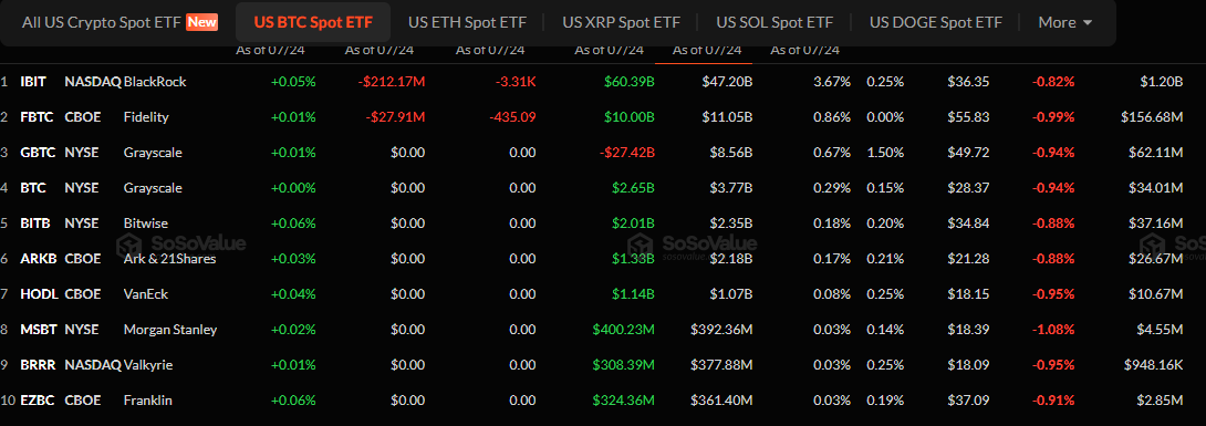 bitcoin spot etf