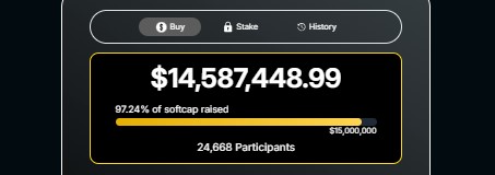 BlockchainFX Presale Funding