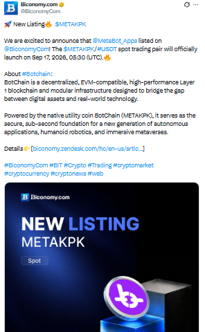 METAKPK is the native utility coin of the network.