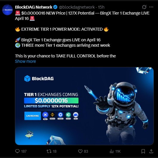 BingX Tier 1 Listing on April 16 BingX Tier 1 Listing on April 16