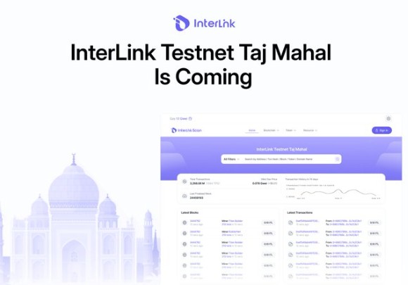  InterLink Testnet Taj Mahal
