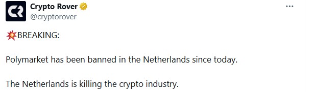 Polymarket Ban Polymarket Ban